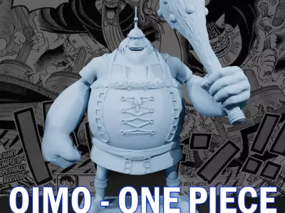 OIMO - ELBAF - ONE PIECE - SPLIT PART 3D print model