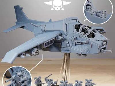 Vaskar Skyfire 3D print model