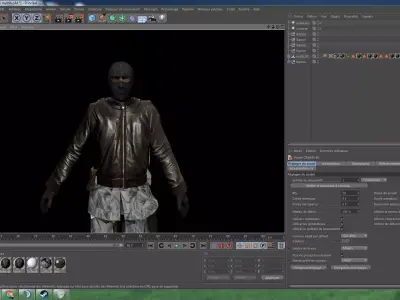 Terrorist urban Free low-poly 3D model