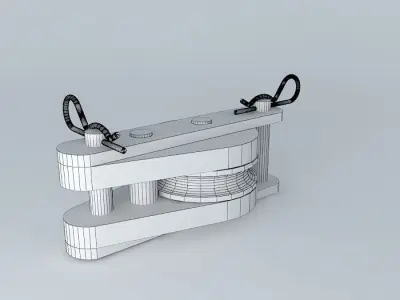 Davit Simple 3D model