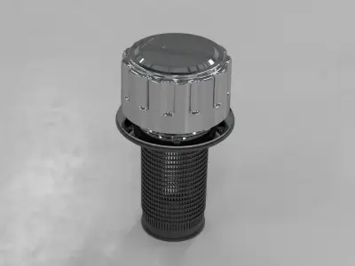 PARKER Filter Cap Breather for Hydraulic reservoirs 3D model
