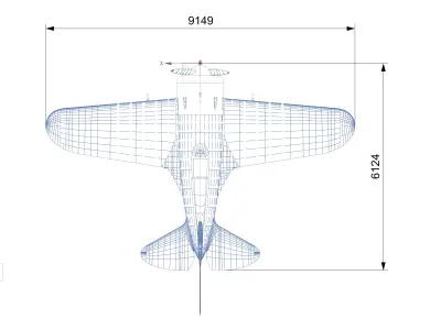 Polikarpov I-16 Type 5 3D print model
