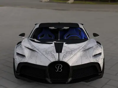 Bugatti Divo 3D model