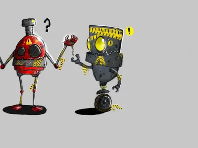 robot AC-1 3D model