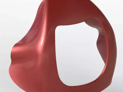 Motorcycle Headlight Visor 3D print model