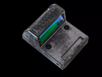 Module brake industrial Sight visier technology 3D model