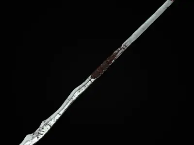 Long Sword Mark III Low-poly 3D model