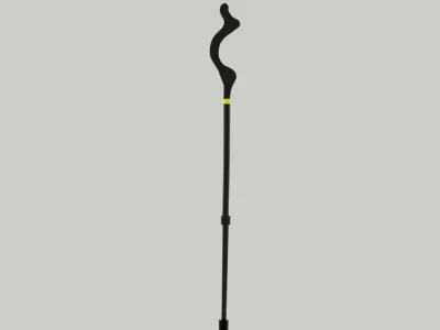 campbell walking stick 3D model