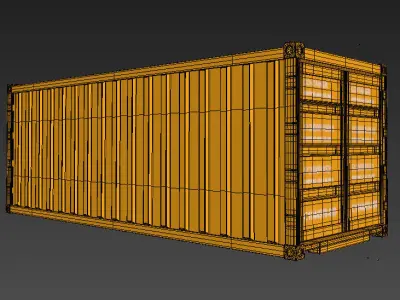 Shipping Container  3D model order