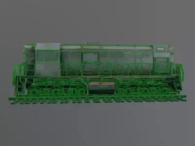 Locomotive 3D model