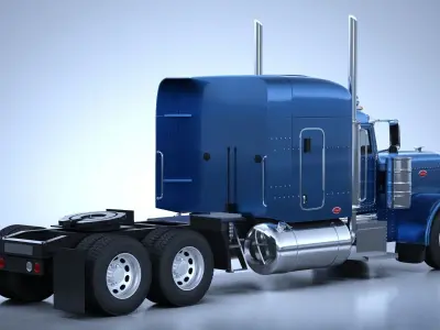 Peterbilt 379 Truck 1987 3D model