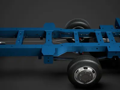 Opel Movano SingleCab SW E30 Chassis 2020 3D model