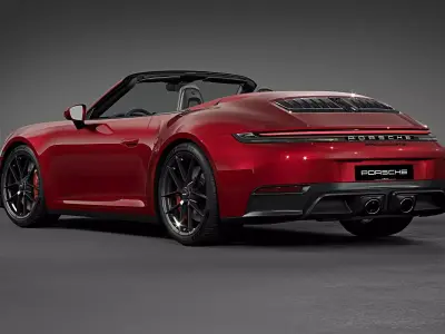 2026 Porsche 911 Carrera 4 GTS Cabriolet 992  3D model