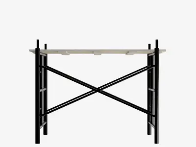 Scaffolding Construction Low-poly 3D model