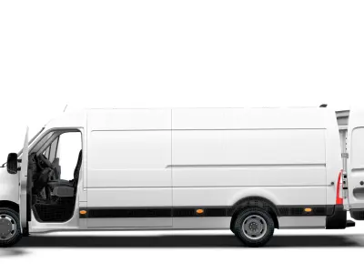 Opel Movano Van L4H2 HQ Interior 2021 3D model