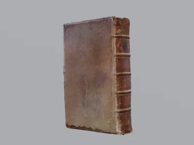 1700s Ebenezer Erskine Book 3D model
