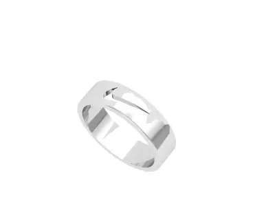Wedding Ring  Free 3D print model shop