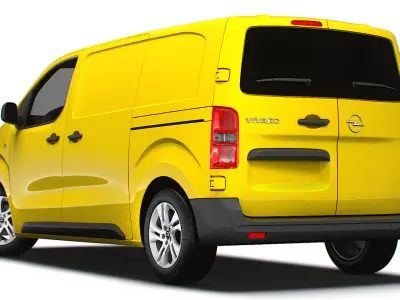 Opel Vivaro Van L2 2024 3D model