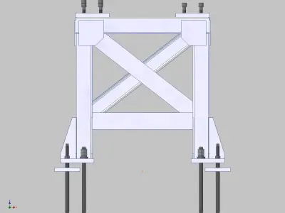 26373-ROBOT BASE BX130X-950 3D model