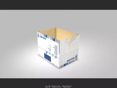 Box 04 Low-poly 3D model