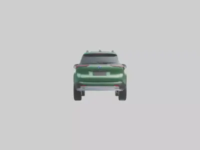 Ecofriendly Hybrid SUV model 3D model