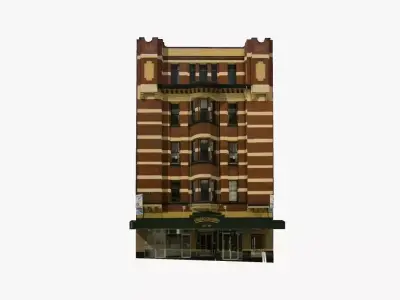 Desmond Chambers Low-poly 3D model