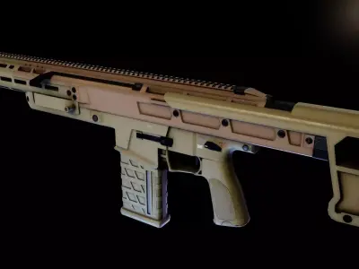 Textron NGSW-R Low-poly 3D model