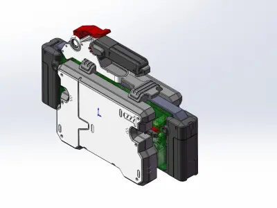 A cool game suitcase that can be 3D printed 3D print model