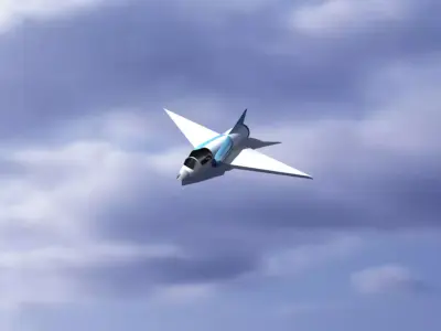 mirage 2000 concept 3D model
