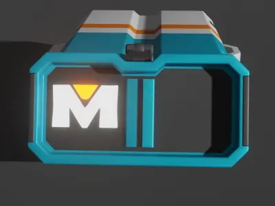 Rocket Launcher 3D model 3