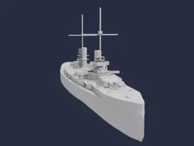 SMS Kaiser 3D print model