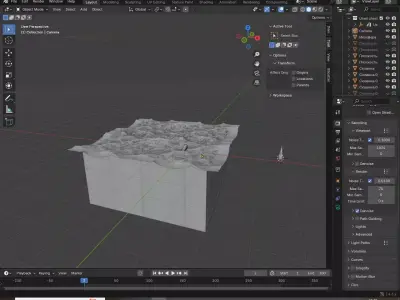 3d Ocean 3D model