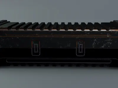 Loot Box Prop Low-poly 3D model