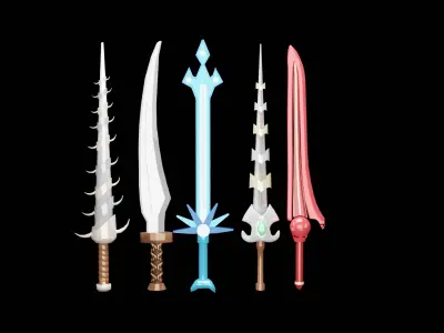 Swords 3D model