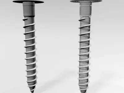 Drywall Screw 06 3D model