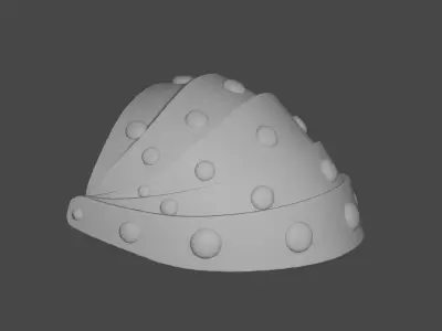 Astrid Shoulder Armor 3D Print 3D print model