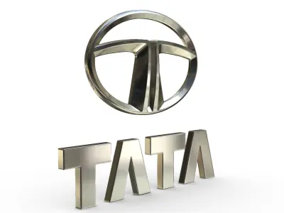 Tata Logo 3D model from CGTrader