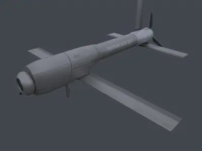 Switchblade 600 Low-poly 3D model