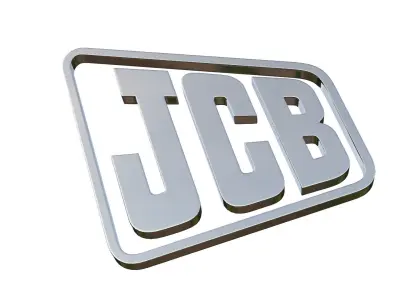 jcb logo 3D model