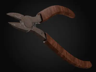 Toolbox Asset Low-poly 3D model