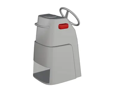 Boat Console 3D model