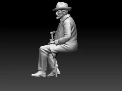 PASSENGER 3D print model 10