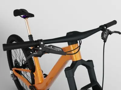 Mountain Bike 3D model buy
