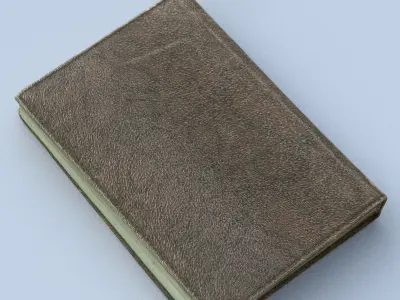 Notebook Middle Poly 3D model