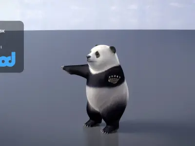 Panda 3D model buy