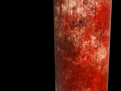 Bloody Baseball Bat  3D model