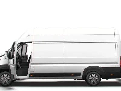 RAM Promaster e Van L4H3 HQ Interior 2025 3D model
