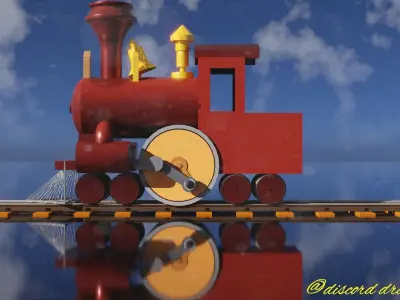 choo choo Charlie 3D model