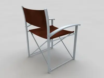 Folding Chair 3D model purchase