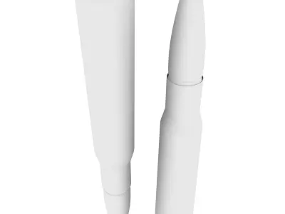 50 BMG Cartridge 3D model